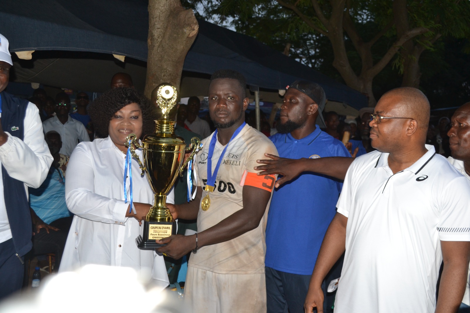 Lire la suite à propos de l’article Coupe de l’indépendance : ‘‘Famille 5500’’ remporte le Trophée Faure Essozimna Gnassingbé lors d&rsquo;une finale captivante