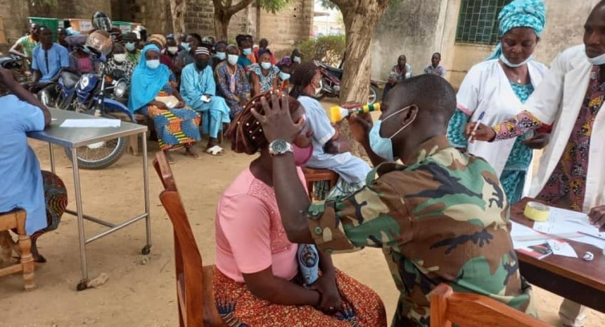 L’opération #ZEROCATARACTE lancée dans la région des Savanes