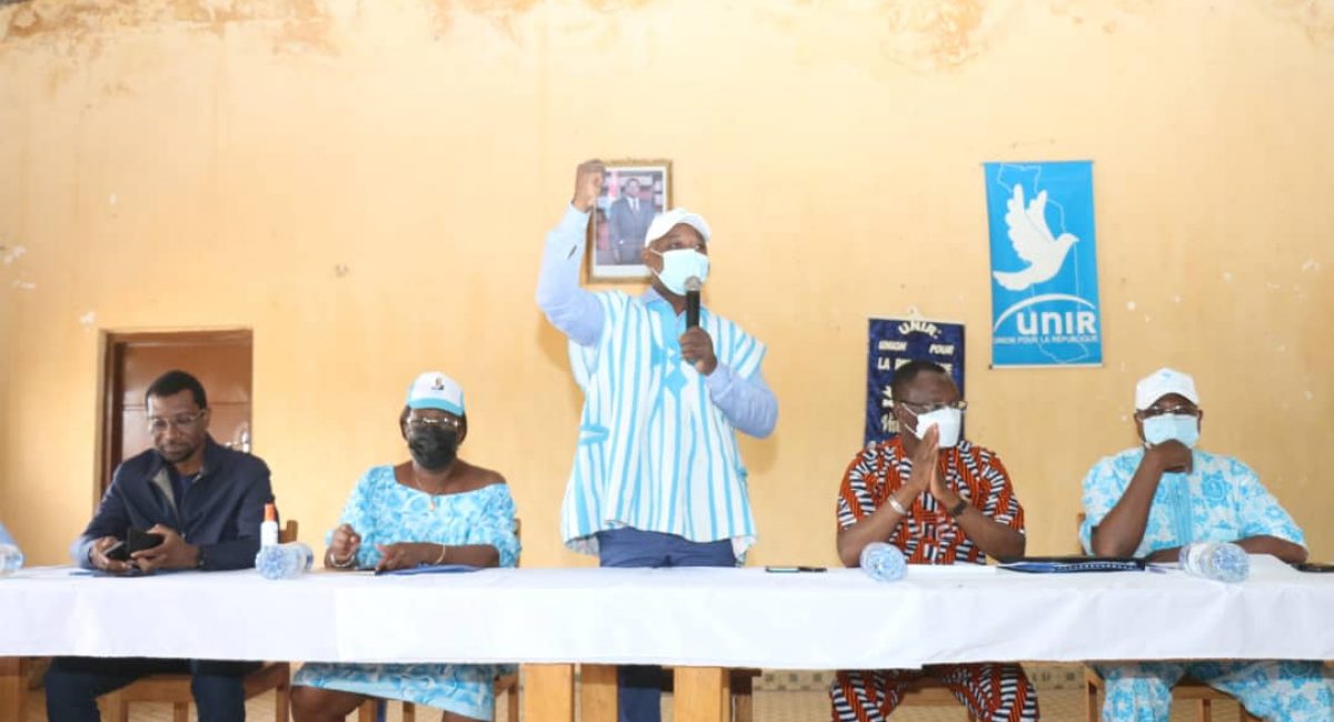 Formation UNIR : "(...) rester fidèle à la ligne du parti qu'elles que soient les circonstances", tel est le leitmotiv à Doufelgou